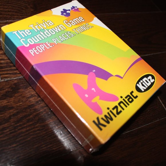 3/$28❤️new Kwizniac Kidz The Trivia Countdown Game People Places Things - Picture 2 of 5